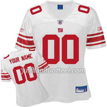 Nainen New York Giants NFL Pelipaita Custom Valkoinen 